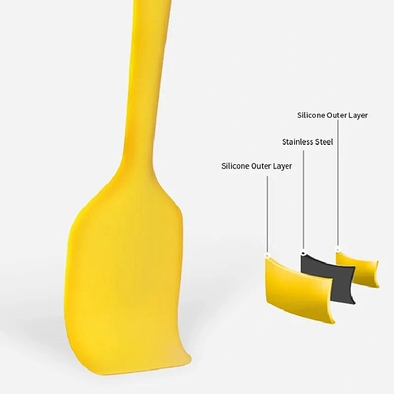 Factory Custom Food Grade baking utensils Heat Resistant Silicone Spatula Set for kitchen
